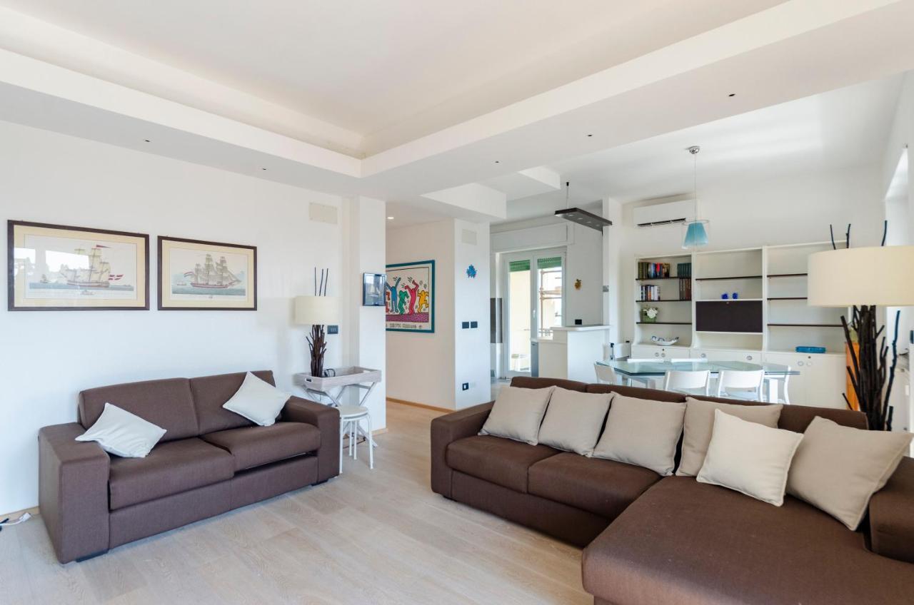Apartament Joivy Great Flat With Sea View Genua Zewnętrze zdjęcie