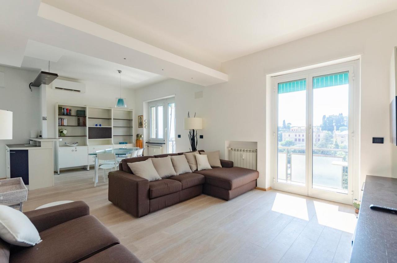 Apartament Joivy Great Flat With Sea View Genua Zewnętrze zdjęcie