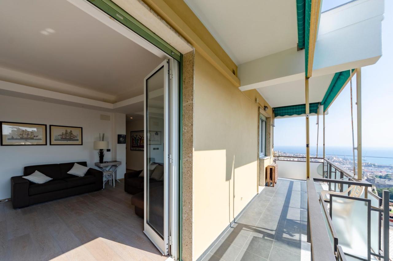 Apartament Joivy Great Flat With Sea View Genua Zewnętrze zdjęcie