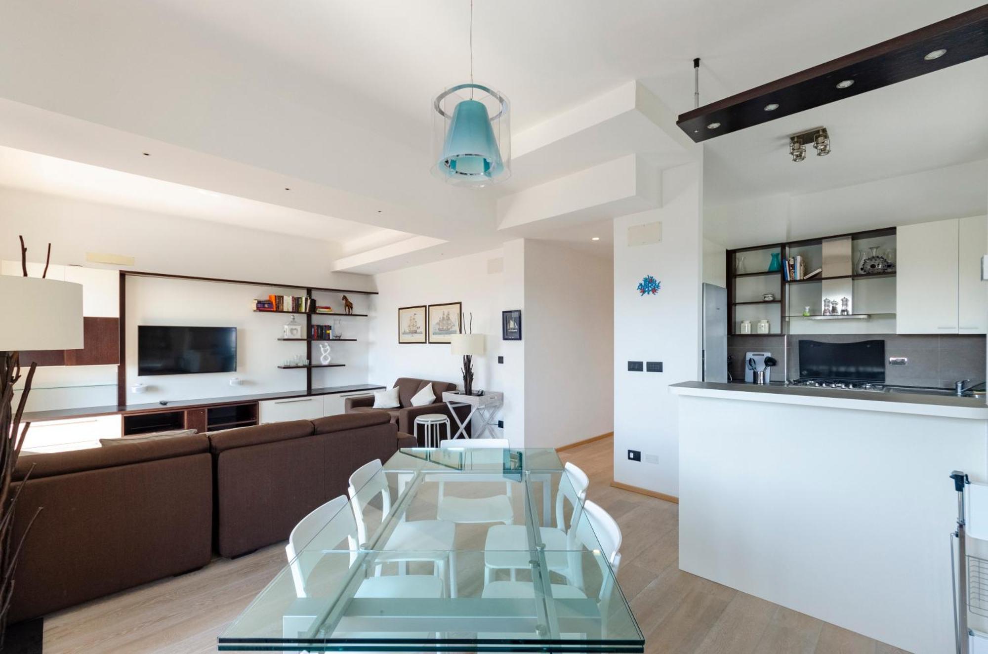 Apartament Joivy Great Flat With Sea View Genua Zewnętrze zdjęcie