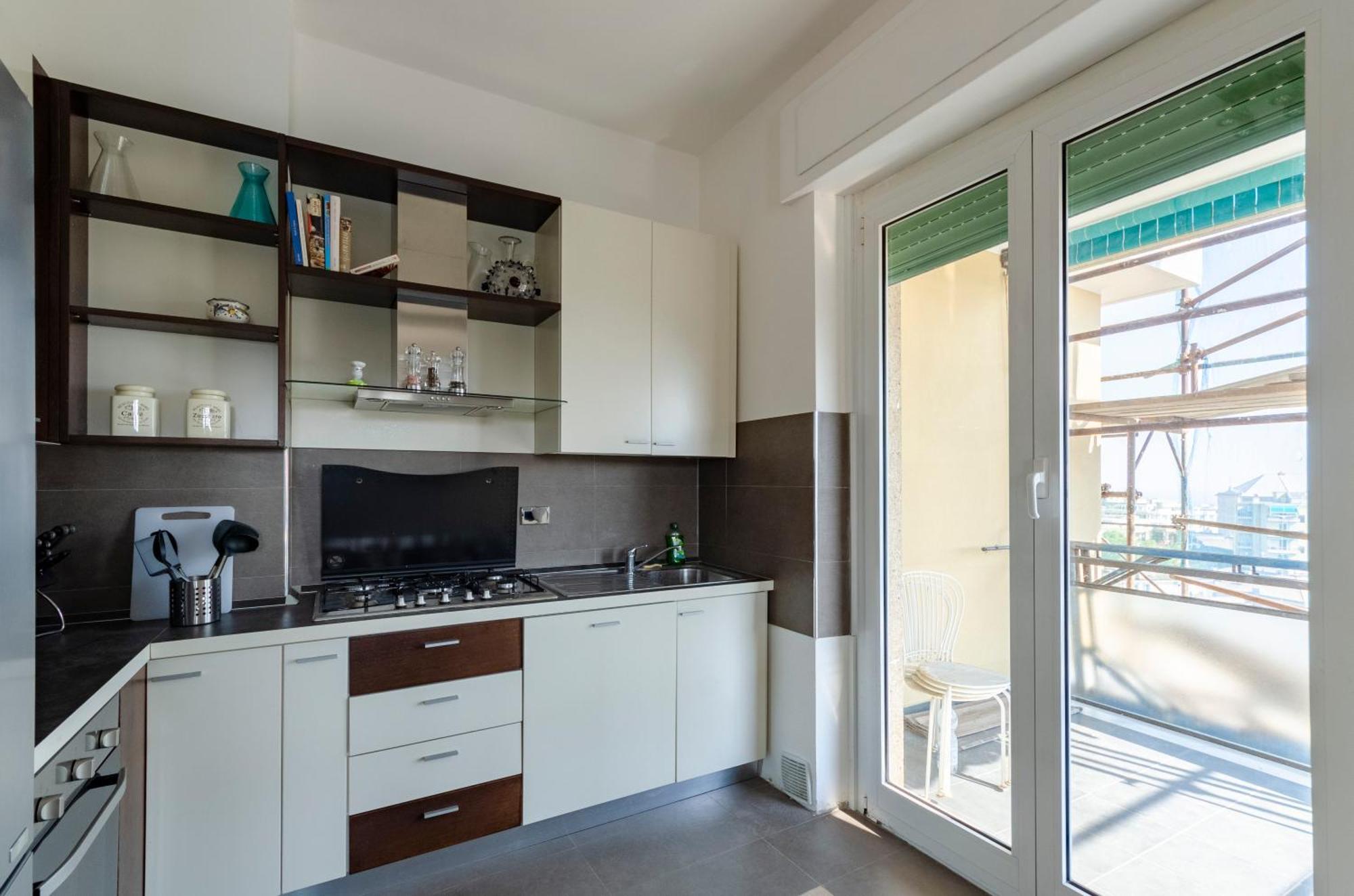 Apartament Joivy Great Flat With Sea View Genua Zewnętrze zdjęcie