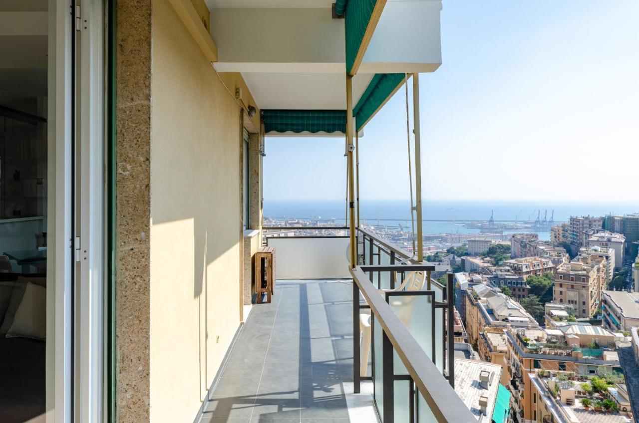 Apartament Joivy Great Flat With Sea View Genua Zewnętrze zdjęcie